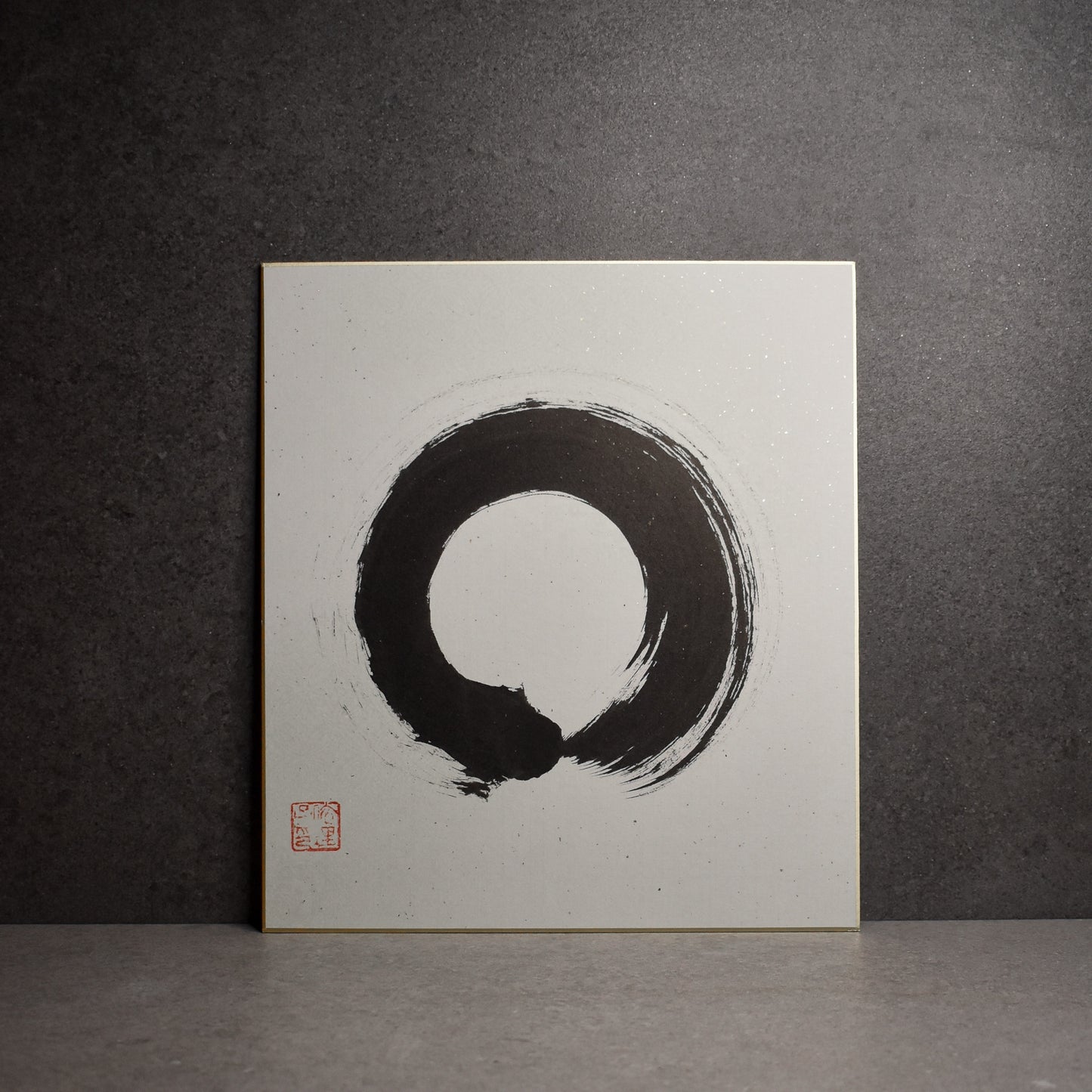 Original Calligraphy: Enso Shikishi Board