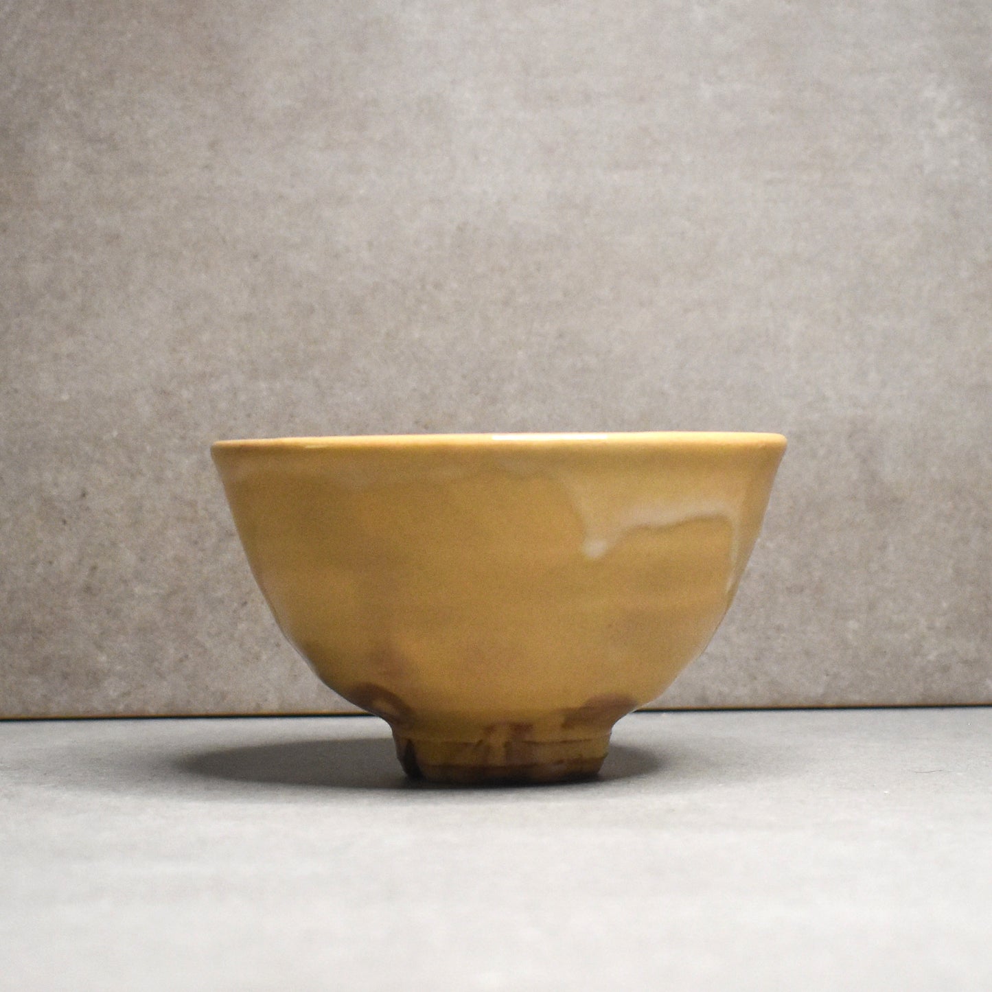 Vintage: Biwa Loquat Hagi-yaki Chawan by Setsuo Hara