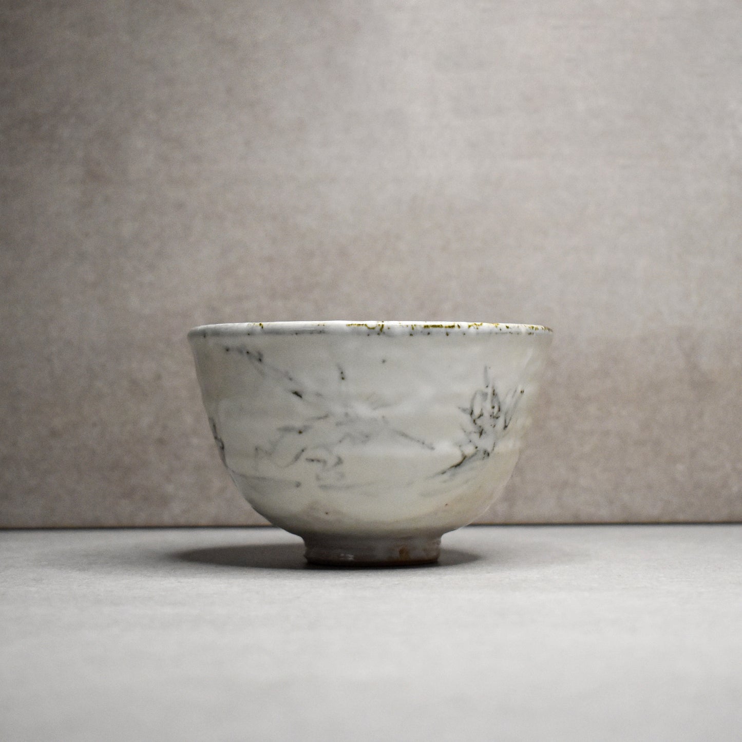 Vintage: Chōjū-jinbutsu-giga Shino Chawan